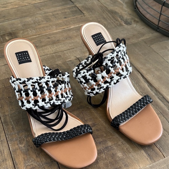 NWOB WHBM braided sandals - Picture 1 of 6